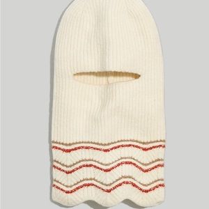 Ribbed-Knit Balaclava: Retro Edition